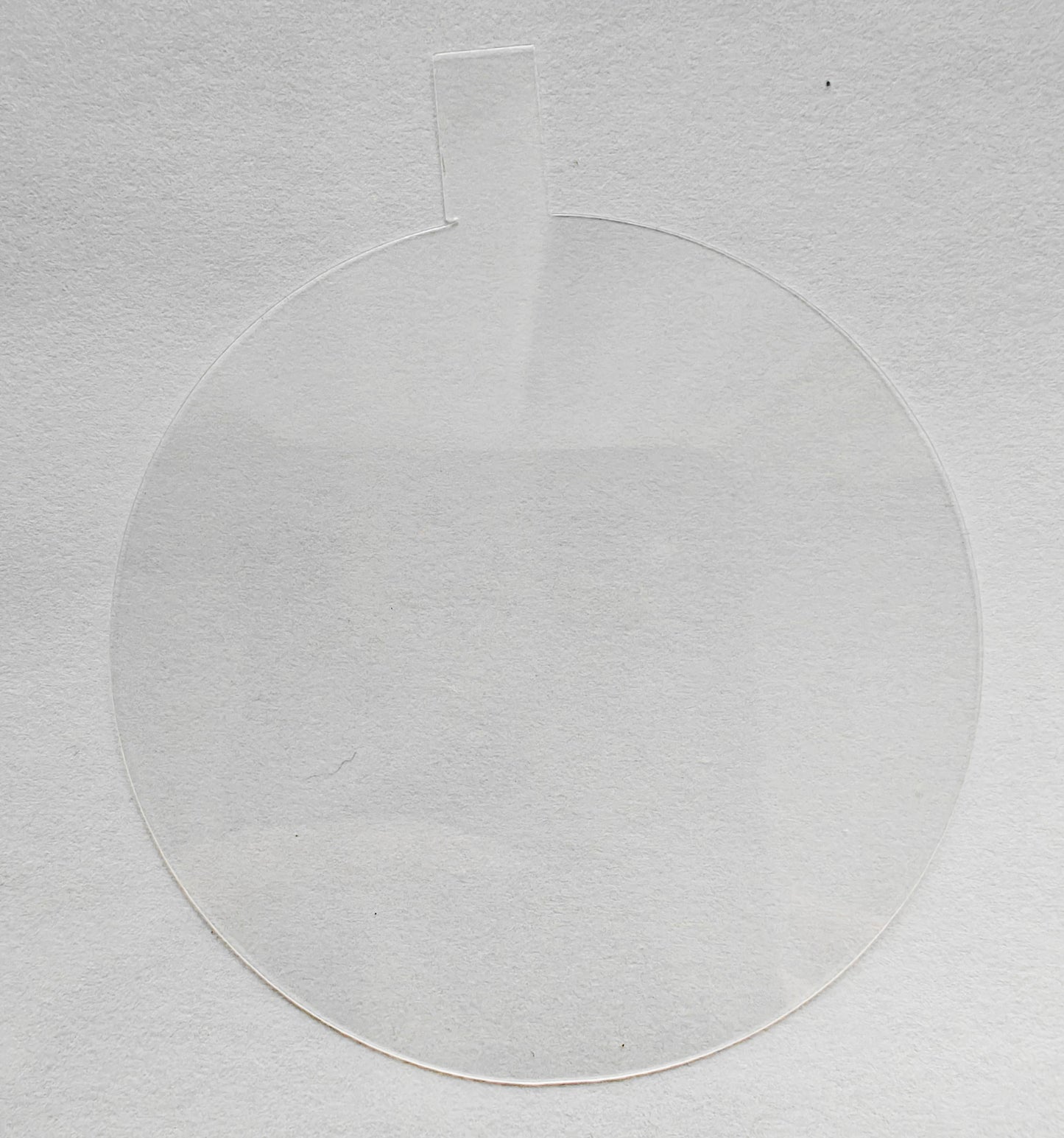 Transparent insert for 3" fillable ornaments