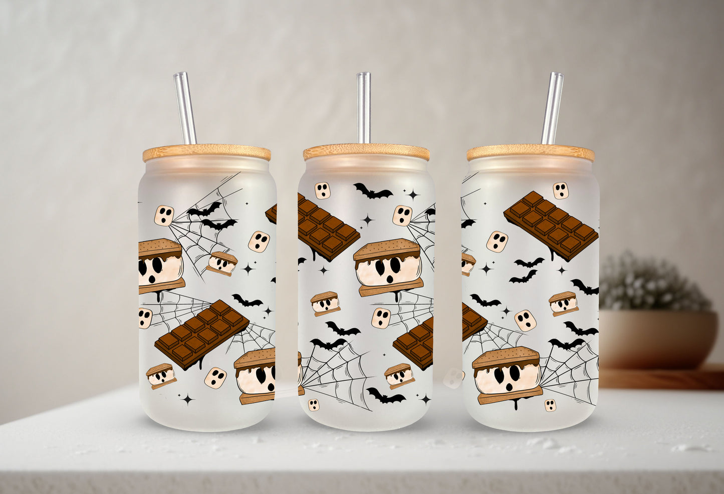 UV 16 oz Wrap: Spooky S'mores