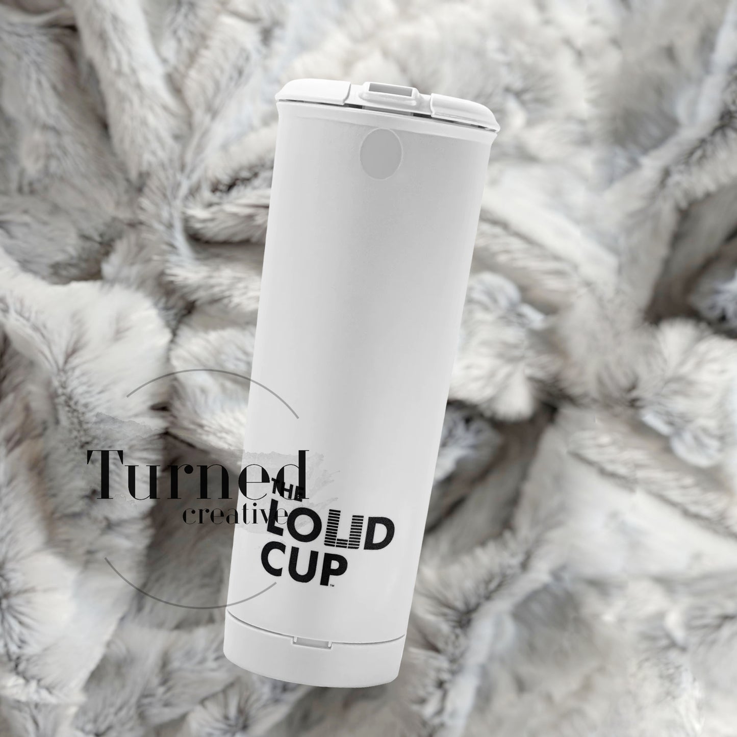 white Loud Cup annoying cup tailgating cup tailgate cup